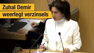 Zuhal Demir weerlegt de verzinsels