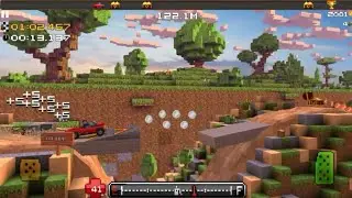BLOCKY ROADS-- COMPLETE-1, 2 LEVEL. 🚗 #cargame