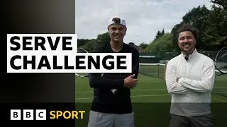 Could you return a professional tennis player's serve? | BBC Sport