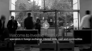 Welcome to Investec Treasury, Specialists in foreign exchange interest rates, cash and commodities