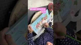 Brush Lettering Tips You NEED To Know