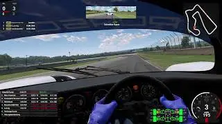 AMS2 | Time Trial | Group C Porsche 962C manually clutched @Road America | 1:49.859