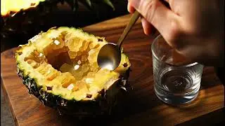 Slicing a Crystal Pineapple: ASMR No Talking