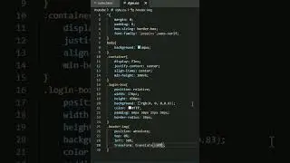 Login Form In HTML and CSS | Login Form Using HTML and CSS | Login Form     #loginform   #htmlcss