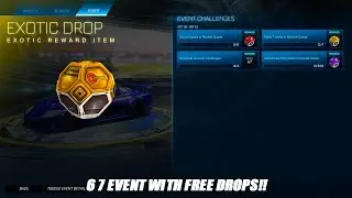 *НОВОЕ* событие &laquo;6 7&raquo; в Rocket League! БЕСПЛАТНЫЕ призы!! &mdash; Обновление Rocket League