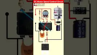 DC Motor Speed Controller Circuit || How to Make DC Motor Speed Controller Circuit || 12V DC Motor