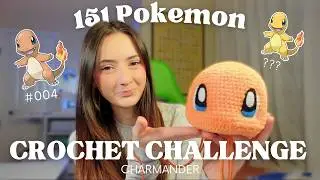 How I Accidentally Crocheted 2 Charmanders Instead of One... | 151 Pokemon Crochet Challenge (Ep. 4)