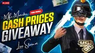 🔴💲UC & CASH Giveaway⚡ | Custom Rooms PUBG Mobile 😎 - New Update Live Stream | MFC MONSTER