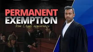 Application for Permanent Exemption from appearance!
