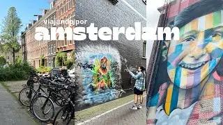 vlog de viagem | 1 dia e meio em amsterdam, museu do van gogh e considerações finais