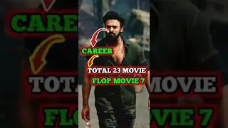 PRABHAS TOTAL HIT AR FLOP 🔥 #shorts #prabhas #short