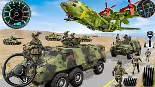 Army Truck Driving Cargo Games - US Offroad Army Truck Driving 3D 2025 - Andriod Gameplay