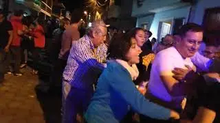 Carnavales de Huigra  .baile en.el barrió Azuy , lindo barrio