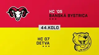 44.kolo HC 05 Banská Bystrica - HC 07 Detva HIGHLIGHTS