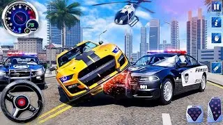 Real Police Simulator Gameplay | High Speed Chase 🚔@MrBlockstar568