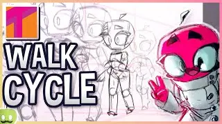 MAKE A CHARACTER WALK CYCLE in Tahoma2D!