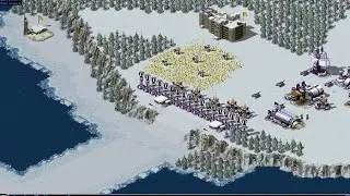 Red Alert 2 | Yuri's Revenge | 7 vs 1-EXTREME ai BETA THINKING MEME - ALLIED