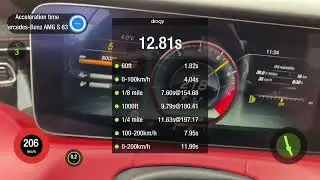 Mercedes AMG S 63 4matic Coupe 4.0 V8 612KM W222 dragy