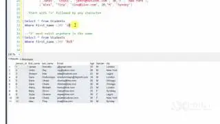 Logical and Conditional Operators in SQL