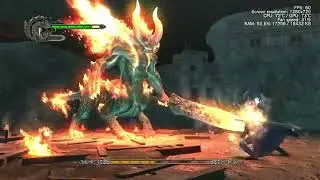 Devil May Cry 4 Ps3 Gameplay & Fps Test