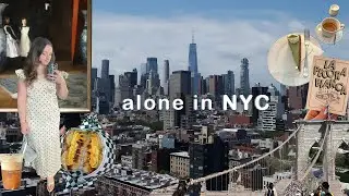 Solo traveling for the first time as a 26 yo! Honest restaurant reviews, things to do alone in NYC 🍎
