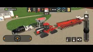 Planting beans and corn and hauling corn