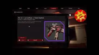 Killing Floor AK-12 Levianthan Field-Tested Master Crafted Skin