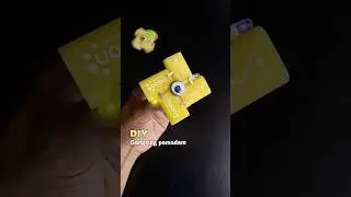 Diy membuat gangsing pemadam modif lampu disco #creative #gangsing #penghapus #toys