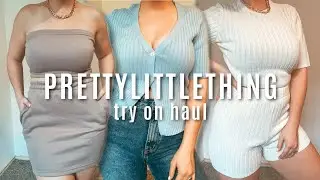 HUGE PRETTY LITTLE THING TRY ON HAUL | AFFORDABLE CLOTHING 2020