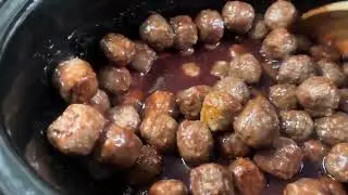 Easy #3ingredientrecipe Grape Jelly Meatballs 