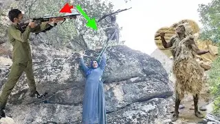 Masoumeh vs. Caveman: A Battle for Survival