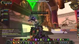 How to get under horde shrine and behind statue