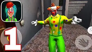 Gloomy Face Clown : 3D Horror Game Gameplay || Teacher Become Scary Clown ||