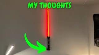 UP CLOSE LOOK - Lenink Lightsaber Wall Mount Review