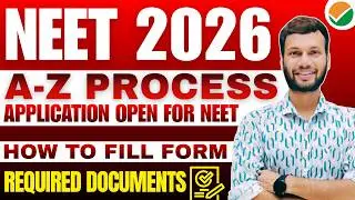 How to fill NEET Application Form 2026 &bull; NEET 2026 Registration Step by Step &bull; NEET Form Fillup 2026