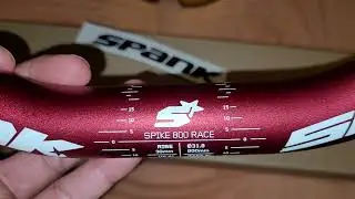 Spank Spike 800 Race Bar (Red)