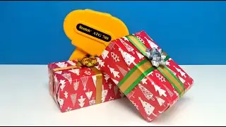 A fast and easy way to wrap a gift using the simple ATG system, the quickest tool for gift wrapping?