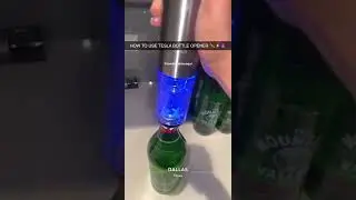 ELON MUSK TESLA BOTTLE OPENER 🍾⚡️😎#shorts
