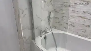 Viktor Benson 1700 x 750mm Shower Bath, Panel & Screen - Left Hand (8099)