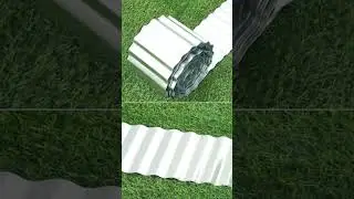 Production of Metal Lawn Edging #garden #gardendecor #gardendesign