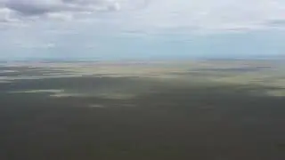 Kazakhstan - STS - Atomic Lake / crater / drone video / landscape