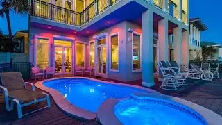 Miramar Beach Florida 5BR Gulf Front Vacation Rental Home, 797 Scenic Gulf Drive