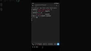 Python: Two list into one dict