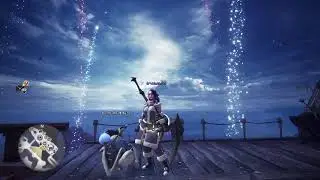 PS版モンスターハンターワールド☆アイスボーン❄️MariAとだいきちくん奮闘記#8⚔️皇金氷太刀を求めて⚔️❄️