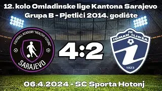 FA Healthy Future - FK Igman Ilidža 4:2 (12. kolo Omladinske lige Kantona Sarajevo) -Generacija 2014