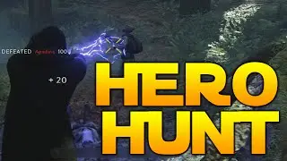 Star Wars Battlefront: HERO HUNT GAMEPLAY - EPIC CLUTCH!