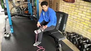 Banded ankle inversion isometric