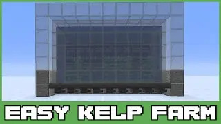 EASY TILEABLE KELP FARM MINECRAFT 1.16 -1.17