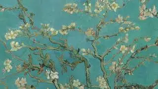 Vintage TV Art  Wallpaper | Van Gogh Almond Blossoms | Single Image 1 Hour No Sound