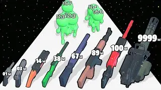 Merge Gun War - Level Up Gun Max Level Gameplay
